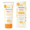 Aveeno Protect + Hydrate Moisturizing Face Sunscreen Lotion With Broad Spectrum Spf 60 & Prebiotic Oat, Weightless & Refreshing Feel, Paraben-free, Oil-free, Oxybenzone-free, 2.0 ounces