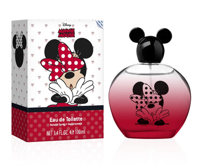 Minnie Mouse, Disney, Fragrance, for Kids, Eau de Toilette, EDT, 3.4oz, 100ml, Perfume, Spray, Made in Spain, by Air Val International