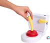 Mattel Games Flushin' Frenzy Kids Game, Family Game with Toilet & Plunger, Grab the Flying Poop for 2-4 Players