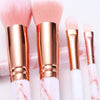 Makeup Brushes Set DUAIU 16PCS Marble Make up Brushes Foundation Eyeshadow Concealer Eyebrow Blush Face Mask Brush Set With Gift Box Make Up Tool?Pink)