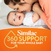 Similac 360 Total Care Sensitive* Infant Formula With 5 HMO Prebiotics, for Fussiness & Gas Due to Lactose Sensitivity, Non-GMO, Baby Formula Powder, 34.9-oz Value Can, Pack of 3