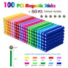 150Pcs Magnetic Building Sticks Blocks Toys, 2.3