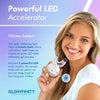 GLOWFINITY Teeth Whitening Kit - LED Light, 35% Carbamide Peroxide, (3) 3ml Gel Syringes, (1) Remineralization Gel, and Tray