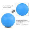 WOVTE Massage Lacrosse Ball for Sore Muscles, Shoulders, Neck, Back, Foot, Body, Deep Tissue, Trigger Point, Muscle Knots, Yoga and Myofascial Release (Blue)