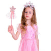 ASTER Glitter Star Wands 3Pcs 11 Inches Princess Angel Fairy Star Magic Wands Girls Fairy Magic Dress-up Star Wand Angel Fairy Costume Props Wands Sticks for Birthday Halloween Christmas Party