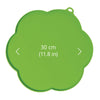 Catit Flower Shape Cat Placemat, Green, diameter 11.8in