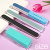 FANDAMEI Nail Files and Buffers, 20PCS Professional Manicure Tools Kit. Rectangular Nail Buffer Block & 100/180 Grit Nail File, 7 Way Nail File & Nail Polishing Buffer. Nail Care Tool