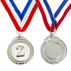 Myartte Award Medals Value 3 Pack Gold Sliver Copper Winner Medals with Neck Ribbon Prizes for Competition Sports