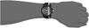 A|X ARMANI EXCHANGE Men's Black & Gray Silicone Strap Watch, Black, 22 (Model: AX1331)