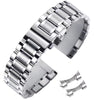 Niziruoup Stainless Steel Watch Band 14mm 16mm 18mm 19mm 20mm 21mm 22mm 24mm Universal Metal Watch Strap Smartwatch Replacement Band Men Women fit Most Traditional Watches