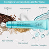 Under Eye Cream for Dark Circles and Puffiness - Caffeine Eye Cream Anti Aging Brightener With Niacinamide, Squalane, Peptide Complex, Korean Skin Care Formula - Massage Zinc Roller - Puffy Eyes