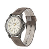 Timex Men's T49990 Expedition Rugged Metal Brown/Natural Leather Strap Watch