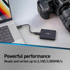 Crucial X10 Pro 4TB Portable SSD - Up to 2100MB/s Read, 2000MB/s Write - Water and dust Resistant, PC and Mac, with Mylio Photos+ Offer - USB 3.2 External Solid State Drive - CT4000X10PROSSD902