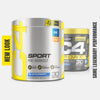 Cellucor C4 Sport Pre Workout Powder Blue Raspberry - Pre Workout Energy with Creatine + 135mg Caffeine and Beta-Alanine Performance Blend - NSF Certified for Sport 30 Servings