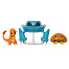 Pokemon Articulated Battle Figure Set Multi-Pack (Charmander, Metang, and Kabuto)