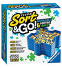 Ravensburger Sort and Go Jigsaw Puzzle Accessory - Sturdy and Easy to Use Plastic Puzzle Shaped Sorting Trays to Organize Puzzles Up to 1000 Pieces, Blue