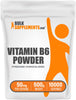 BulkSupplements.com Vitamin B6 (Pyridoxine HCl) Powder - Memory Vitamins for Men - Nerve Support - Support Formula - B6 Vitamins (500 Grams 1.1 lbs)