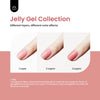 Beetles Gel Nail Polish Kit, 6 PCS Jelly Gel Polish Nude Pink Color Gel Neutral Nail Art Design Translucent Christmas Gel Nail Kits Soak Off Uv Nail Lamp Cured Nail Manicure DIY Home for Women