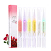 SULLMAR 6Pcs Nail Cuticle Oils Nail Nutrition Oil Pen Nail Nourishment Pens 6 Smell Cuticle Revitalizer for Agnail Nourish Skin Nail Care