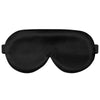 Alaska Bear Sleep Mask Silk Eye Cover with Contoured Interior Design for Pressure-Free Comfort - Upgrade Over Thin Flat Shades (Black)