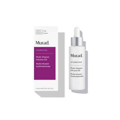 Murad Multi-Vitamin Infusion Facial Oil - Hydration Absorbs Quickly and Moisturizes with Vitamins A-F - Anti-Aging Skin Treatment Backed by Science