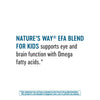 Nature's Way EFA Blend for Kids with vitamin E, Supports Eye and Brain Function, 120 Softgels