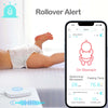 Sense-U Smart Baby Monitor 3 (Long Range & FSA/HSA Approved) - Tracks Abdominal Movement, Rollover, Sleeping Position, Temperature with Real-time Alerts from Anywhere (Pink)