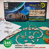 Wood Trick Mechanical Spider 3D Wooden Puzzle - Runs up to 7 feet - Wooden Model Kit for Adults and Kids to Build