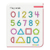 Playskool Magnatab - Numbers and Shapes - Magnetic Board Toy Letter Tracing for Toddlers Learning and Sensory Drawing - for Kids Ages 3 and Up