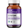 New Chapter Peri-Menopause Supplement - Estrotone Herbal Hormone-Balance Blend with Black Cohosh to Reduce Hot Flashes & Night Sweats - 60 ct Vegetarian Capsule