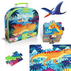 YOGEON Puzzles for Kids Ages 4-8, Kids Puzzle Ages 4-6, Dinosaur Puzzles for Toddler 5-8,100 Piece Childrens Puzzle Age 5-7 Children Learning Preschool Educational Puzzles Toys for Boys and Girls