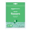 Amazon Basics Mint Dental Flossers, 90 Count, 1 Pack (Previously Solimo)