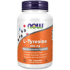NOW Supplements, L-Tyrosine 500 mg, Supports Mental Alertness*, Neurotransmitter Support*, 120 Capsules (Expiry -10/31/2027)