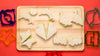 Sandwich Cutters for Kids, 20-Piece Set, 5 Kid Sandwich Cutters Shapes, 5 Vegetable Cutters Shapes, 10 Bento Deco