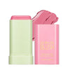 Multi-Use Makeup Blush Stick - Waterproof, Tinted Moisturizer for Eyes, Lips, Cheeks in Shy Pink