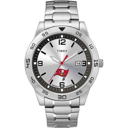 Timex Tribute Men's NFL Citation 42mm Watch - Tampa Bay Buccaneers with Stainless Steel Expansion Band