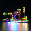 LED Light Kit for Lego 21331 Sonic The Hedgehog Green Hill Zone, USB Connecting Lighting Set Compatible with Lego 21331(Lights Only, No Lego Models)