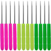 12 Pcs Sugar Stir Needle Scriber Needle Biscuit Icing Pin DIY Baking Pin Stainless Steel Pin Icing Sugarcraft Cake Decorating Needle Tool