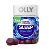 OLLY Extra Strength Sleep Gummy, Occasional Sleep Support, 5 mg Melatonin, L-Theanine, Chamomile, Lemon Balm, Sleep Aid, BlackBerry - 50 Count