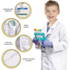 Lesheng space Scientist Costume for Kids Lab Coat with Science Experiment Kit Dress Up & Pretend Play for Boys Girls Age 4-8