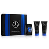 Mercedes-Benz Man for Men - 3 Pc Gift Set 3.4oz EDT Spray, 3.4oz Shower Gel, 3.4oz After Shave