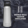 YETI Rambler 36 oz Bottle, Vacuum Insulated, Stainless Steel with Chug Cap, Navy