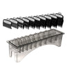 Perfitech Clipper Guard Holder Organizer with 10 Slots, Black