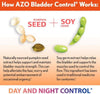 AZO Bladder Control with Go-Less Daily Supplement | Helps Reduce Occasional Urgency, leakage due to laughing, sneezing and exercise | 72 Capsules