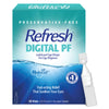 Refresh Digital PF Lubricant Eye Drops, Preservative-Free, 0.01 Fl Oz Single-Use Containers, 30 Count (Pack of 1)