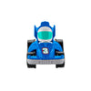 Fisher-Price Little People Wheelies Race Car - GMJ21 ~ Blue #3 Grand Prix Racer