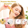 Amirce Face Massager Roller Golden 3D Roller Electric Facial Roller and T Shape Facial Roller Massager Kit