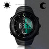 PALADA Men's Digital Sports Watch Waterproof Tactical Watch with LED Backlight Watch for Men (Black)