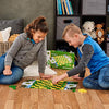 Tomy John Deere Checkers Game with Themed Folding Board, Checkers and Tractor Kings - Ages 6 and Up, Mulit (47282)