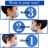 4 Pcs Face Mask Extender Strap Hook, Anti-Slip Mask Clips to Protect Ears.